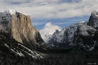 Yosemite Valley Winter View