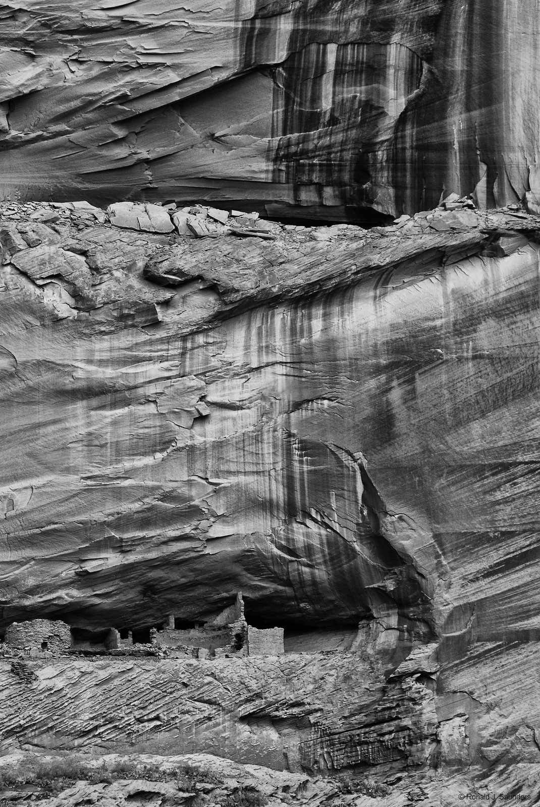 Canyon de Chelly, Arizona, ronald, ron, saunders, digital, photography, ronald j saunders, first ruin